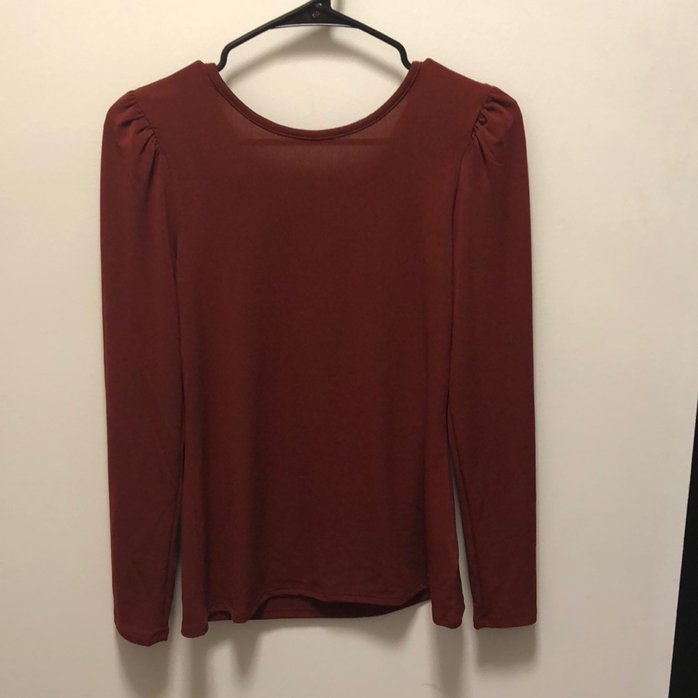 Red express blouse
